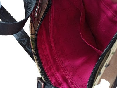 Sac bandoulière Lancaster femme motif cerises multicolore été chic