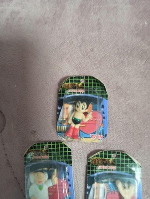 Mini figurines Astro Boy Yujin blister – lot personnages manga japonais