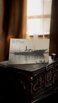 Carte postale navire vapeur Cataluña Barcelone maritime Espagne