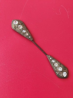 Ancienne épingle à cheveux vintage époque victorienne rétro accessoire coiffure