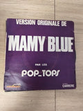 Vinyle 45T vintage Pop-Tops "Mamy Blue" version originale pochette violette