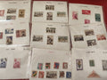 Lot anciens timbres monde et France vrac philatélie collection vintage
