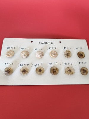 Lot vintage boutons neufs avec présentoir ancien manufacture couture française r