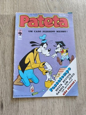 Vintage livre Disney Dingo en espagnol ancien petit format collection rétro rare