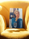 Télécarte 50 unités vintage, photo femme téléphone, carte téléphonique France
