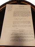 Document administratif ancien Arrêté Occupation Port Marseille 1965 Bouches-du-R
