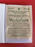 Ancien papier publicitaire Vie à la Campagne vintage, revue agricole rétro