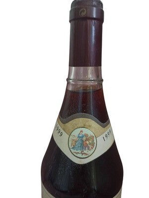 Bouteille vin ancien L'Aiguebrun 1999 Côtes du Ventoux vintage rétro