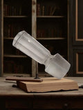 Bouchon ancien vintage pour carafe, verre taillé, déco rétro