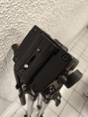 Trépied photo Manfrotto d’occasion, support stable pour appareil photo et camésc