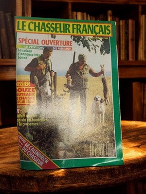 Revue Le Chasseur Français septembre 1989 vintage ancien journal chasse rétro