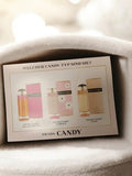 Carte publicitaire parfum PRADA Candy vintage rétro, objet déco parfum ancien