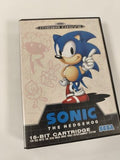 Boîte originale seule pour Sonic sur Sega Megadrive, sans cartouche ni notice