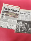 Vintage journal rétro Olympique de Marseille Droit au But football ancien collec