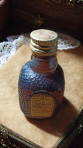 Old Parr 12-year-old vintage whisky miniature, tortoise shell glass bottle