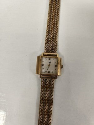 Montre ancienne femme Lip plaqué or vintage non testée collection rétro rare