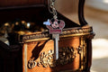 Porte-clés clé Fantamiliar Tokyo Disneyland Mickey vintage Disney rare