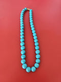 Collier vintage ancien perles, bijou rétro d'occasion pour collection ou cadeau