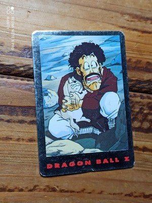 Carte Dragon Ball Z vintage série 1, Mr Satan, illustration rare, trading card