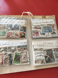 Lot ancien timbres collection France Maroc vrac philatélie, formats variés