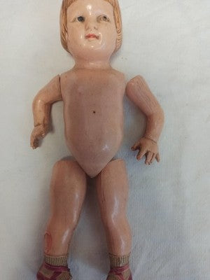 Poupée ancienne Babix France années 1930 vintage articulée visage peint