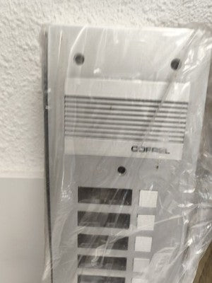 Platines interphone Cofrel Bticino S200CC alu 8 boutons clavier code