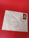 Ancienne enveloppe timbrée oblitérée 1973 Casablanca Maroc philatélie vintage