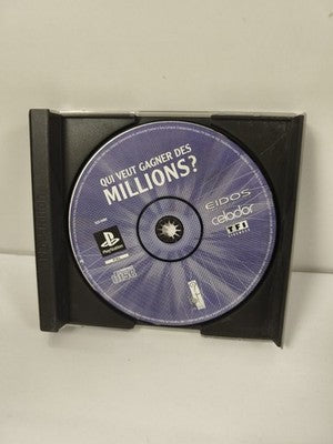 Jeu PS1 Qui Veut Gagner des Millions incomplet pour console Sony Playstation