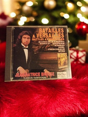 CD Batailles à Versailles Jean-Patrice Brosse clavecin baroque français Pierre V