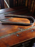 Pince à sucre en métal argenté vintage, ustensile rétro cuisine déco