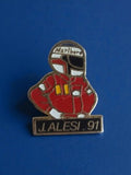 Pin's Marlboro J. Alesi 91 ancien vintage F1 pilote années 90 rétro