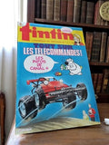 Magazine Tintin vintage ancien – Télécommandes, Canal+, édition collector