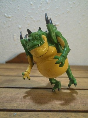 Vintage Dragon Ball GT green yellow retro character old toy figurine