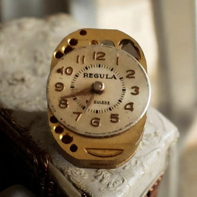 Mouvement montre vintage Regula Suisse – petit cadran à restaurer