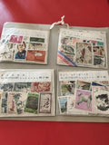 Lot ancien timbres du monde en vrac, thématiques variées, collection philatélie