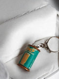 Porte-clés ancien GO nectar d'abricot vintage rétro pub boisson