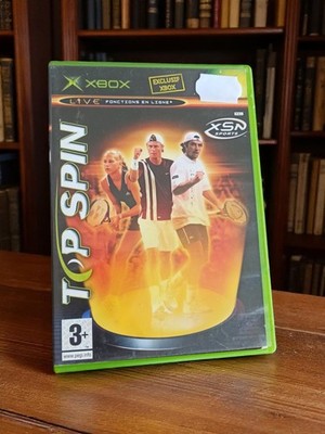 Jeu Xbox Top Spin XSN Sports vintage, PAL, complet sans notice