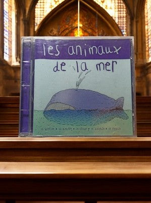 CD audio Les Animaux de la Mer sons océaniques baleine dauphin pieuvre