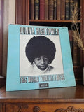 Vinyle 45T Donna Hightower DECCA vintage pochette bleue rétro soul années 70