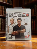 Jeu PS3 Top Spin 3 complet 2K Sports tennis vintage Playstation 3