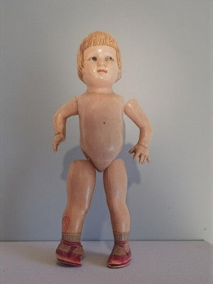 Poupée ancienne Babix France années 1930 vintage articulée visage peint