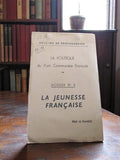 Livret propagande PCF Dossier n°3 Jeunesse Française vintage document ancien