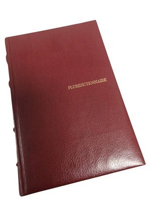 Dictionnaire Larousse ancien Pluri reliure rouge vintage gros volume rare