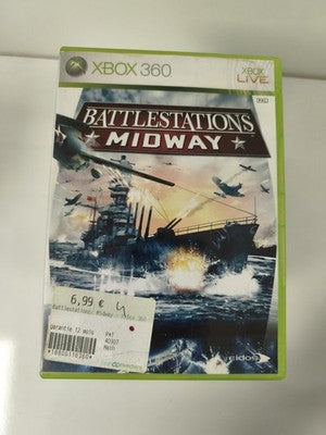 Boîte vide Xbox 360 Battlestations originale, sans disque, pour remplacement ou