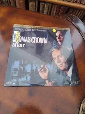 Laserdisc The Thomas Crown Affair Neuf Blister Deluxe Letterbox Steve McQueen