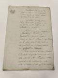 Lettre manuscrite administrative 1814, greffe civil Saint-Étienne