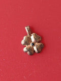 Petit pendentif vintage plaqué or ancien bijou rétro collection France