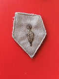 Ancien losange de bras officier Armée de Terre vintage collection militaria Fran