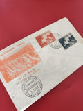Ancienne enveloppe timbrée Vietnam Gougah Dalat 1963, philatélie collection