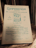 Journal universitaire ancien Conférencia 1921 vintage Université Annales Paris